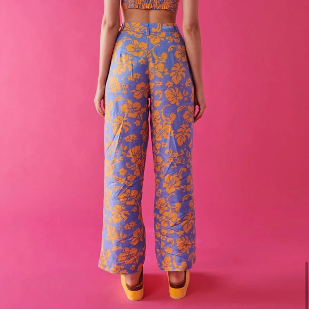 NEW!! Hawaiian wide leg pants!!🌸